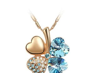 2011熱銷款XL 001水晶韓版幸福四葉草項(xiàng)鏈 價(jià)格、廠家與圖片全解析